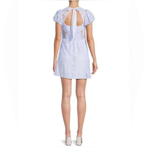 NWT - Free People - Lace Mini Dress - Lavender 🪻Small - Picture 6 of 10